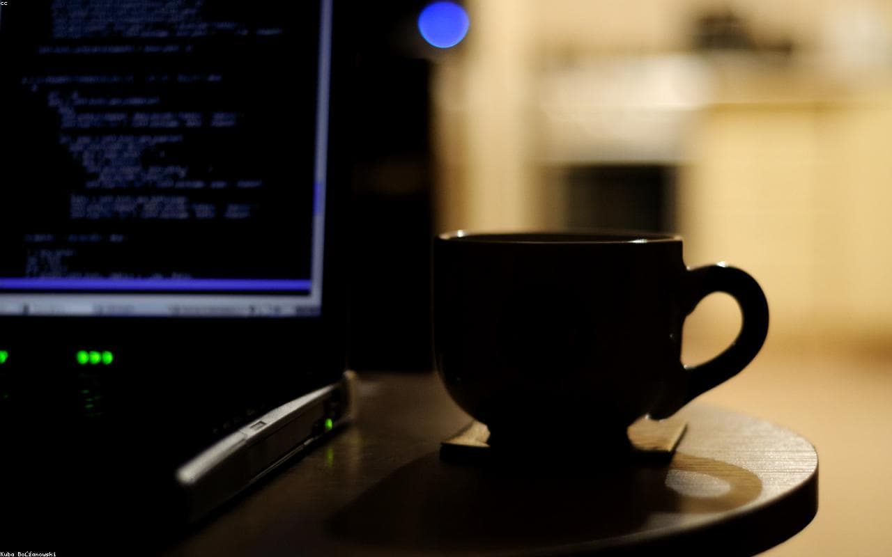 The same habit, later, on a screen