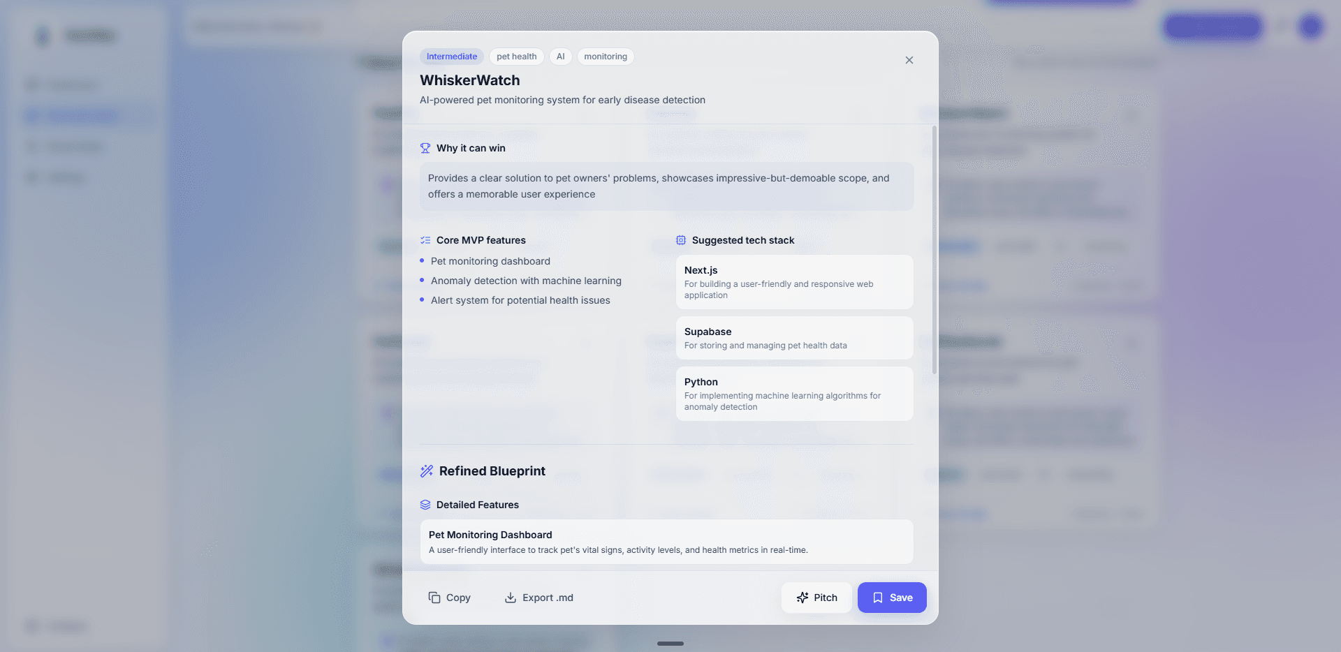 A screenshot